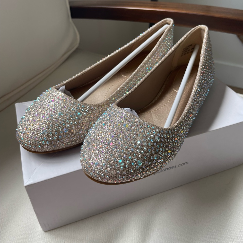 Rhinestone flats
